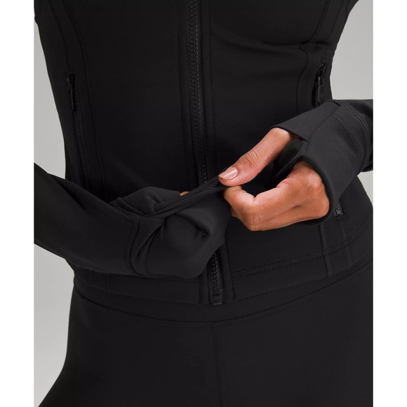 Lululemon Define Crop BLACK Jacket Nulu 8 NWT - Picture 3 of 7